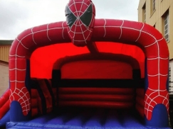 Spiderman Bouncy Castle with Slide (Adult)