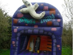 Ghost Train Bouncy Castle